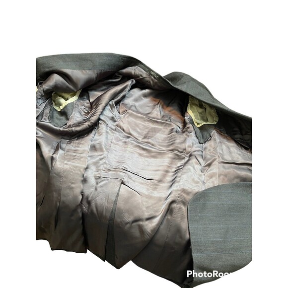 Vintage Tailored Elegance by Victors Washington Mall Suit 43R Mens Pin Striped - Picture 4 of 15